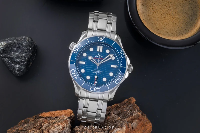 Omega Seamaster steel automatic men's watch 210.30.42.20.03.001 LP: 6500EUR [2505924]