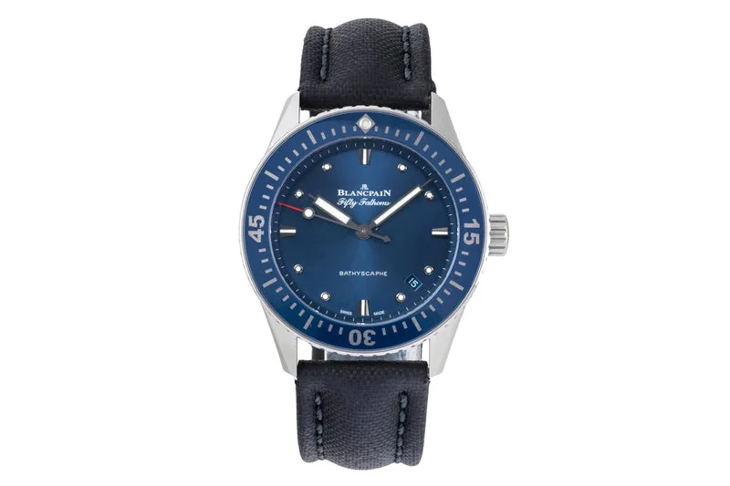 Blancpain Fifty Fathoms steel automatic men's watch 5100-1140-O52A [2505900]