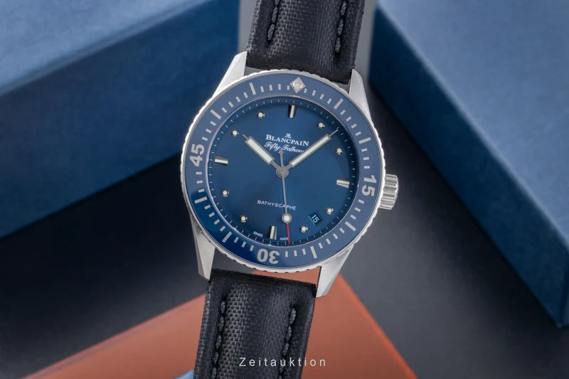 Blancpain Fifty Fathoms steel automatic men's watch 5100-1140-O52A [2505900]