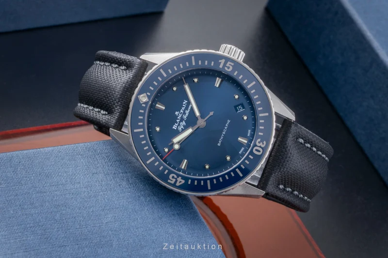 Blancpain Fifty Fathoms steel automatic men's watch 5100-1140-O52A [2505900]