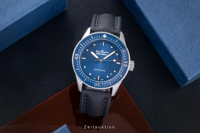 Blancpain Fifty Fathoms steel automatic men's watch 5100-1140-O52A [2505900]