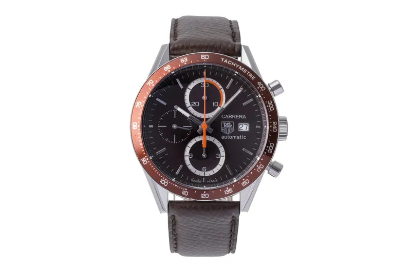 Tag Heuer Carrera chronograph steel automatic men's watch CV2013-0 [2505826]