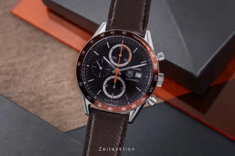 Tag Heuer Carrera chronograph steel automatic men's watch CV2013-0 [2505826]