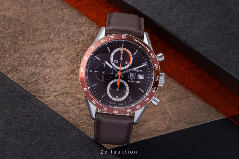 Tag Heuer Carrera chronograph steel automatic men's watch CV2013-0 [2505826]