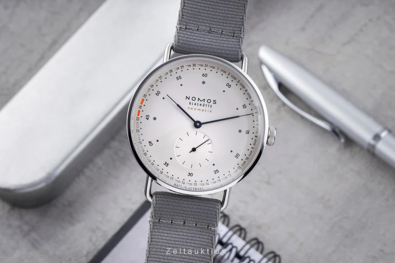 Nomos Metro steel automatic men's watch 1165 [2506198]