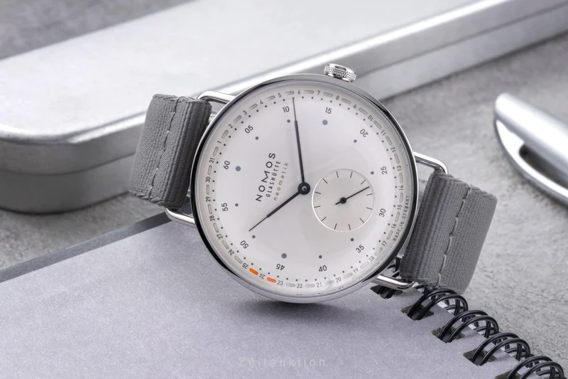 Nomos Metro steel automatic men's watch 1165 [2506198]