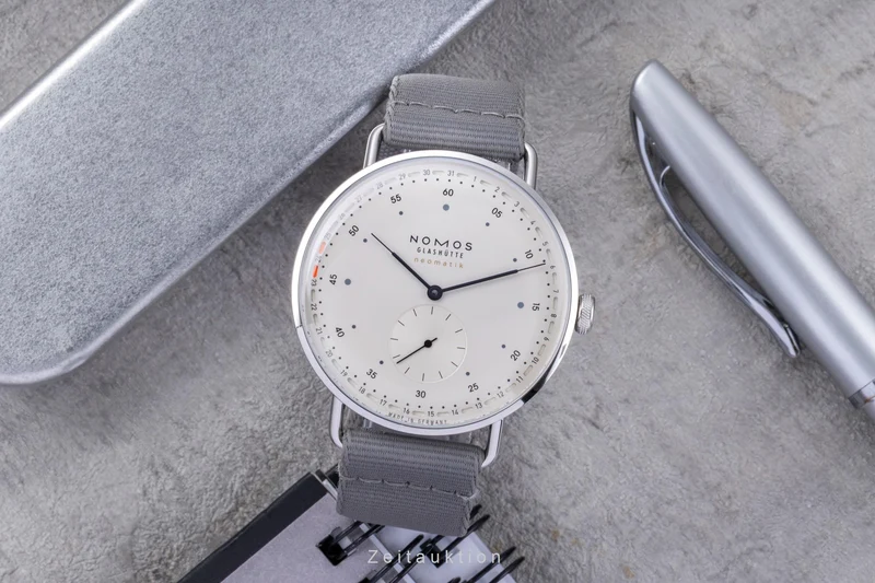Nomos Metro steel automatic men's watch 1165 [2506198]