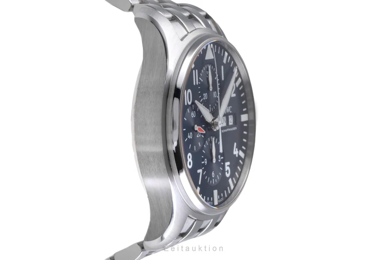 IWC Fliegerchronograph chronograph steel automatic men's watch IW377717 LP: 9500EUR [2505598]