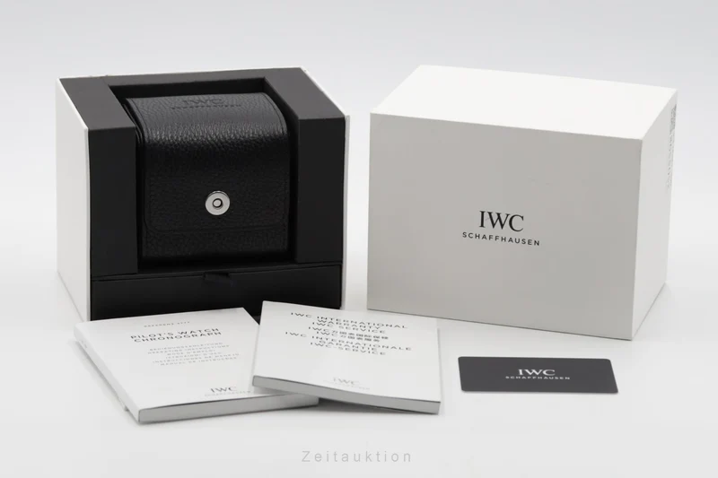 IWC Fliegerchronograph chronograph steel automatic men's watch IW377717 LP: 9500EUR [2505598]