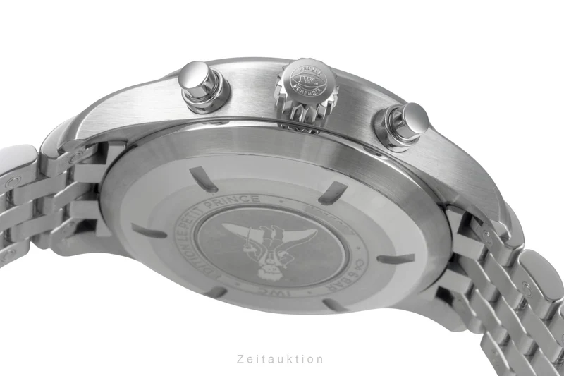 IWC Fliegerchronograph chronograph steel automatic men's watch IW377717 LP: 9500EUR [2505598]