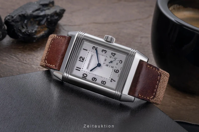 Jaeger LeCoultre Reverso steel manual winding men's watch Q3018420, 240.8.14 [2505324]
