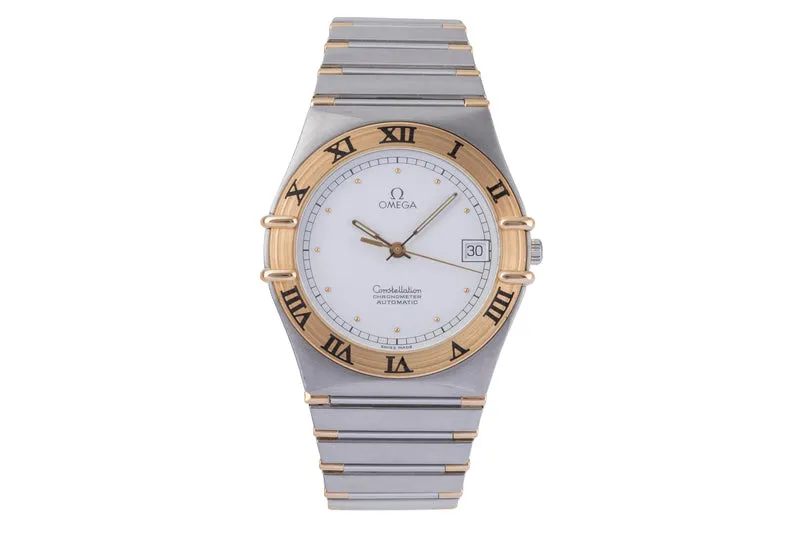 Omega Constellation steel / gold automatic men's watch 368.1075.2 [2503803]