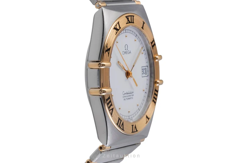 Omega Constellation steel / gold automatic men's watch 368.1075.2 [2503803]
