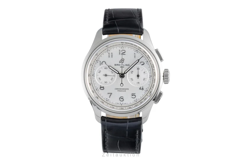 Breitling Premier chronograph steel manual winding men's watch AB0930 [2506100]