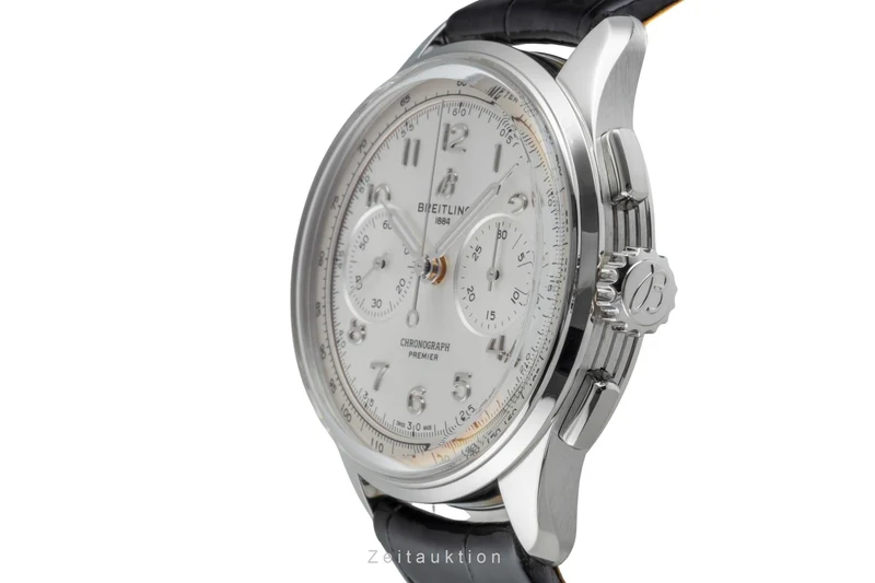 Breitling Premier chronograph steel manual winding men's watch AB0930 [2506100]
