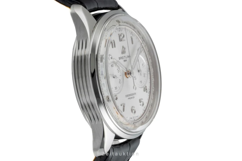 Breitling Premier chronograph steel manual winding men's watch AB0930 [2506100]