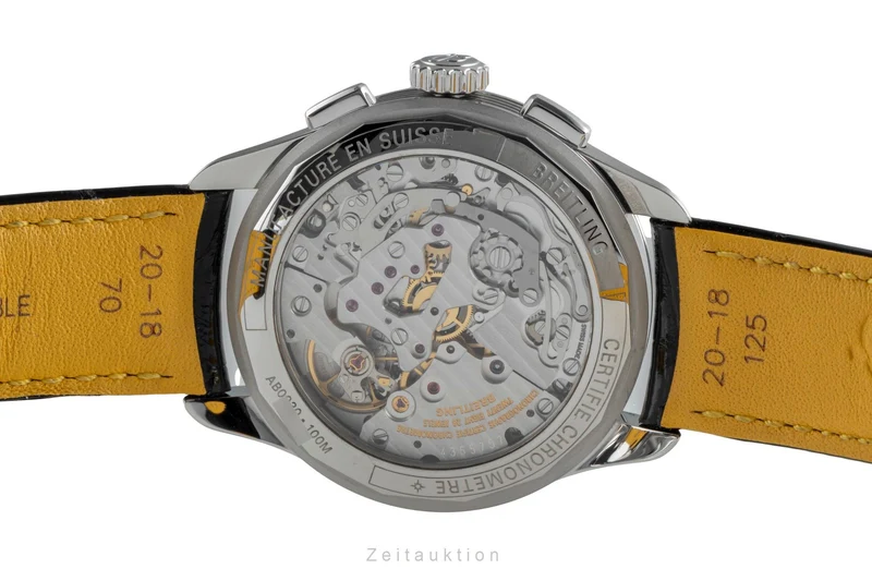 Breitling Premier chronograph steel manual winding men's watch AB0930 [2506100]