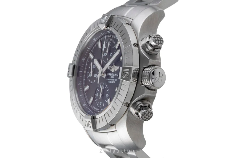 Breitling Avenger chronograph steel automatic men's watch A13385 LP: 7200EUR [2506217]