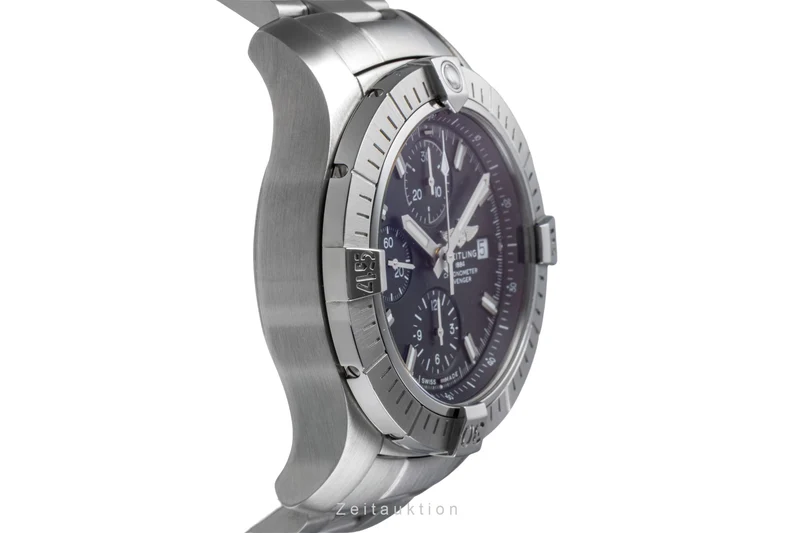 Breitling Avenger chronograph steel automatic men's watch A13385 LP: 7200EUR [2506217]