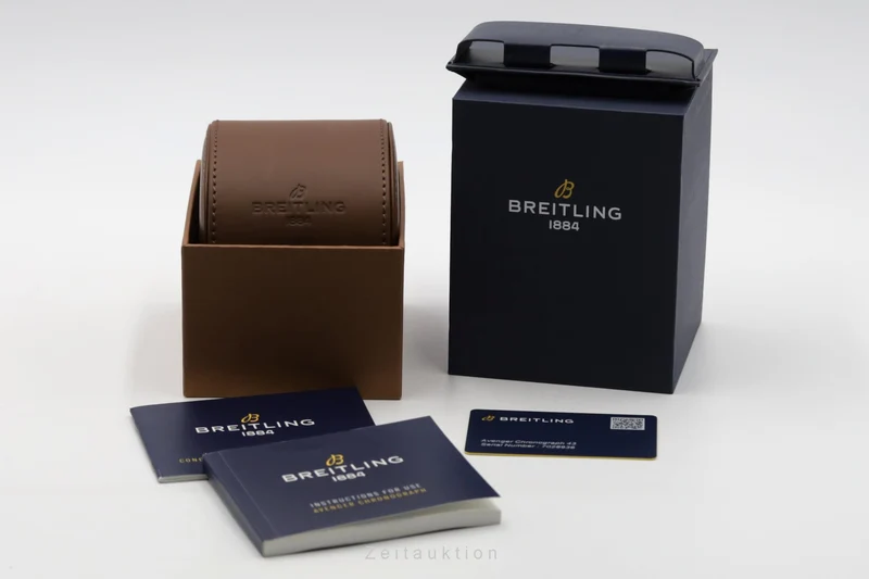 Breitling Avenger chronograph steel automatic men's watch A13385 LP: 7200EUR [2506217]