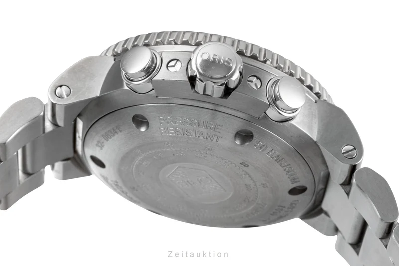 Oris Aquis Date chronograph titanium automatic men's watch 01 674 7655 7253-07 8 26 75PEB [2505373]