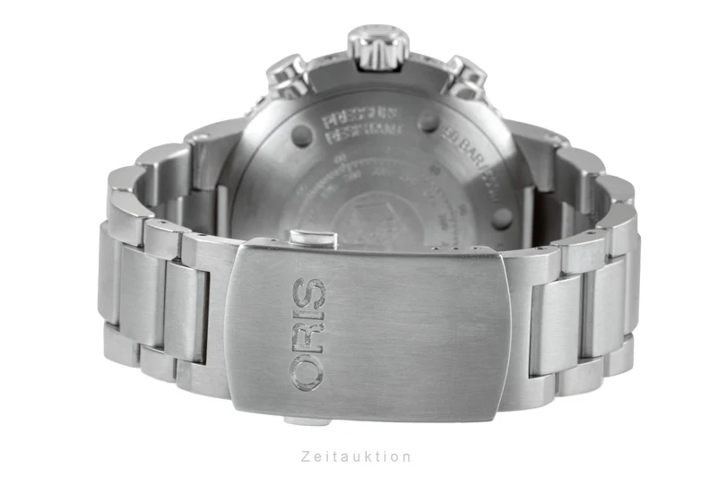 Oris Aquis Date chronograph titanium automatic men's watch 01 674 7655 7253-07 8 26 75PEB [2505373]