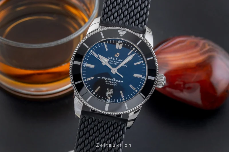 Breitling Superocean Heritage II 46 steel automatic men's watch AB2020 LP: 6250EUR [2506524]