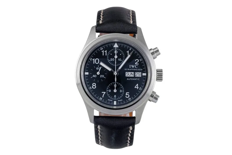 IWC Fliegerchronograph chronograph steel automatic men's watch IW370603 LP: 7700EUR [2505069]