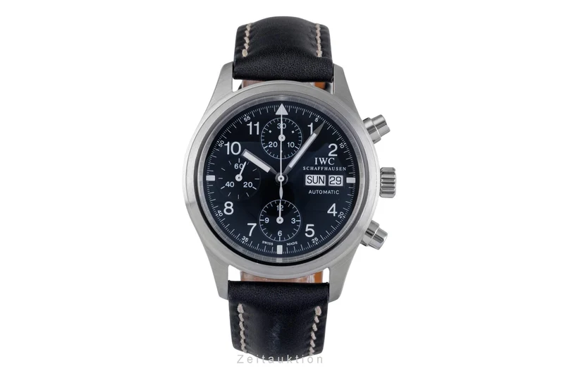 IWC Fliegerchronograph chronograph steel automatic men's watch IW370603 LP: 7700EUR [2505069]
