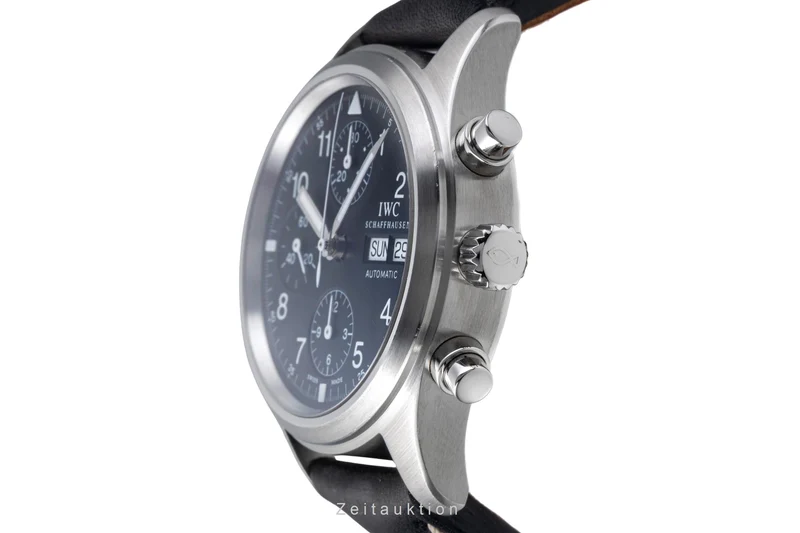 IWC Fliegerchronograph chronograph steel automatic men's watch IW370603 LP: 7700EUR [2505069]