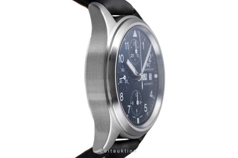 IWC Fliegerchronograph chronograph steel automatic men's watch IW370603 LP: 7700EUR [2505069]
