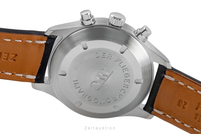 IWC Fliegerchronograph chronograph steel automatic men's watch IW370603 LP: 7700EUR [2505069]