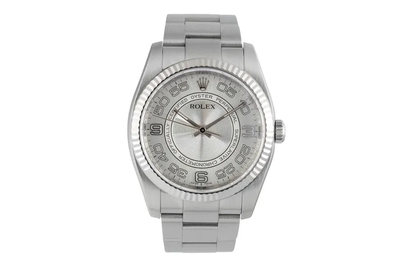 Rolex Oyster Perpetual steel / white gold automatic men's watch 116034 [2506637]