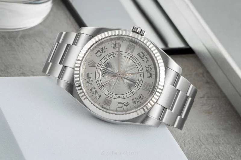 Rolex Oyster Perpetual steel / white gold automatic men's watch 116034 [2506637]