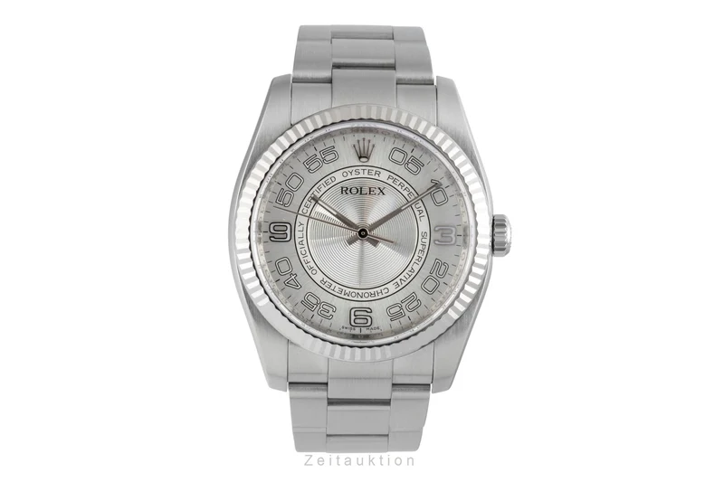 Rolex Oyster Perpetual steel / white gold automatic men's watch 116034 [2506637]