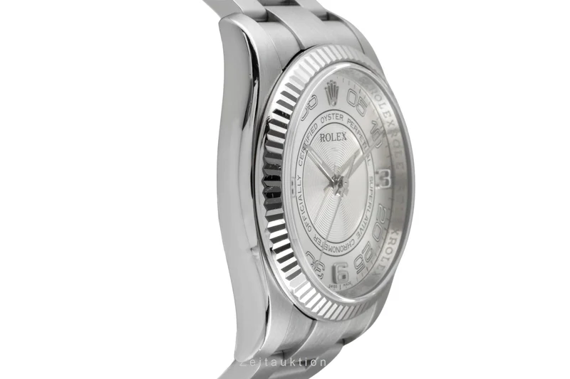 Rolex Oyster Perpetual steel / white gold automatic men's watch 116034 [2506637]