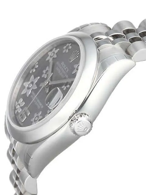 Rolex Oyster Datejust 31 178240 Floral Rhodium Jubile