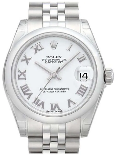 Rolex Oyster Datejust 31 178240 Weiß R Jubile