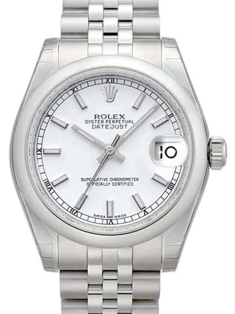Rolex Oyster Datejust 31 178240 Weiß Jubile