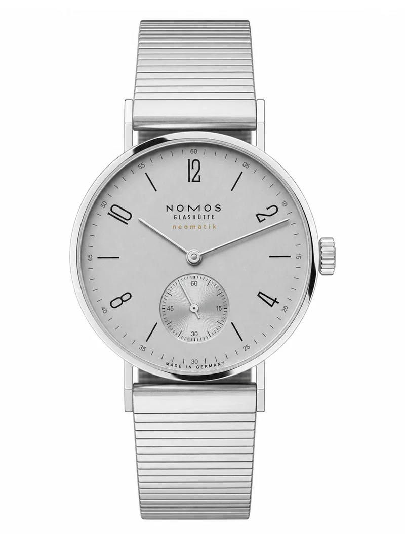NOMOS Glashütte Tangente Neomatik 35 Platingrau