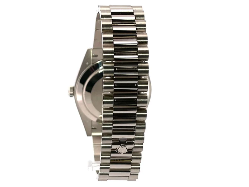 Rolex Day-Date 40 18 kt Weißgold 228239 Blau R