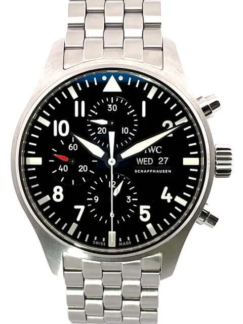 IWC Fliegeruhr Chronograph Edelstahlband IW377710