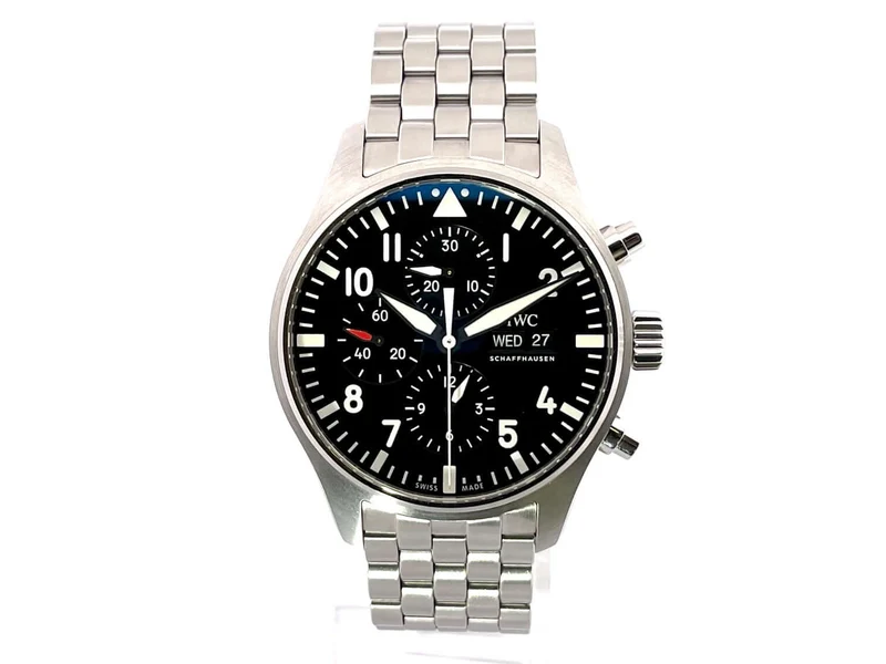 IWC Fliegeruhr Chronograph Edelstahlband IW377710