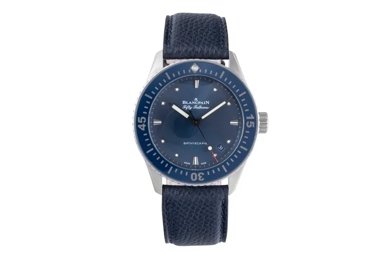 Blancpain Fifty Fathoms steel automatic men's watch 5100-1140-O52A [2506257]
