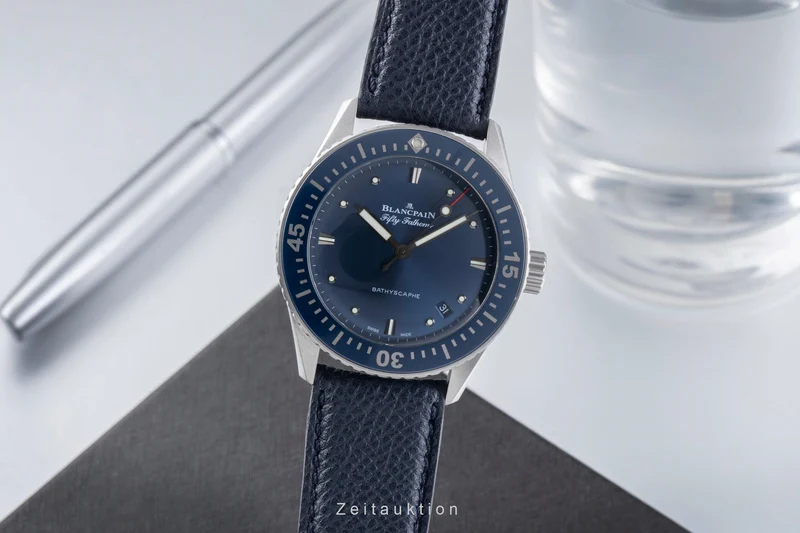 Blancpain Fifty Fathoms steel automatic men's watch 5100-1140-O52A [2506257]
