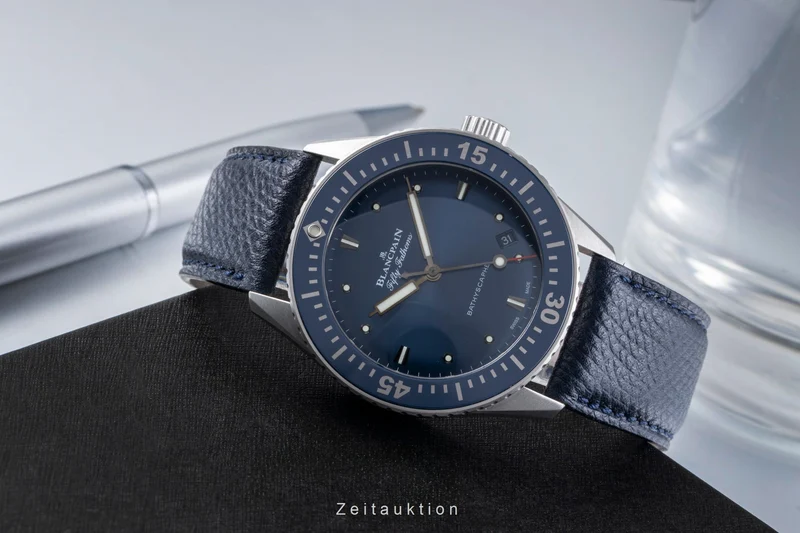 Blancpain Fifty Fathoms steel automatic men's watch 5100-1140-O52A [2506257]