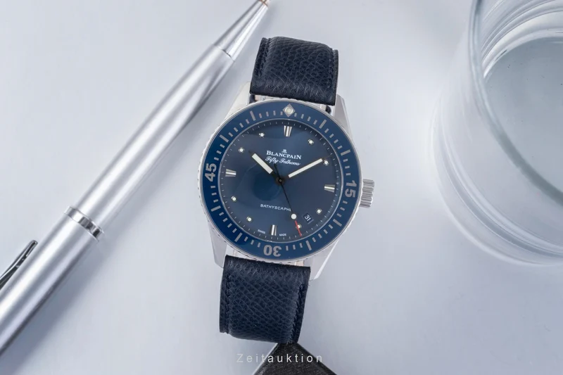 Blancpain Fifty Fathoms steel automatic men's watch 5100-1140-O52A [2506257]