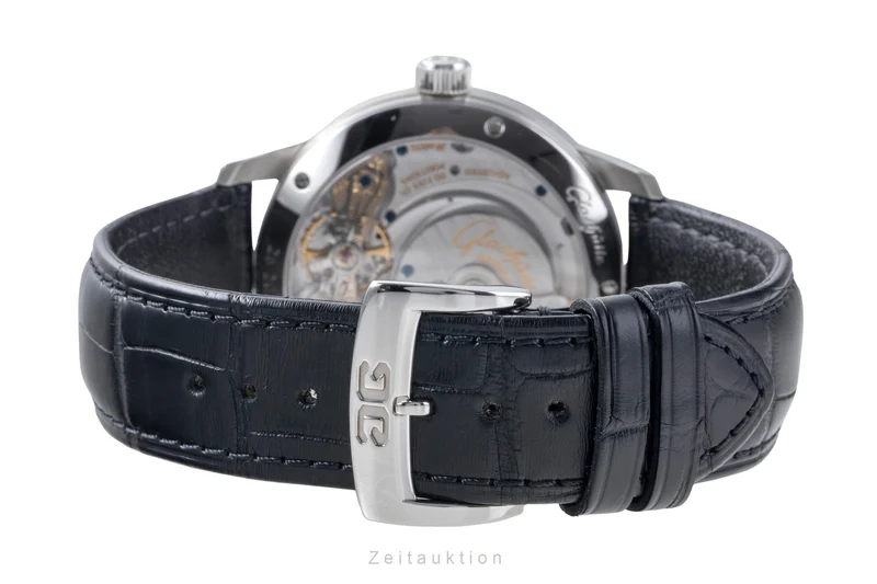 Glashütte PanoMaticLunar steel automatic men's watch 1-90-02-42-32-01 LP: 11400EUR [2506071]