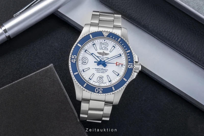 Breitling Superocean steel automatic men's watch A17366D81A1A1 [2506013]