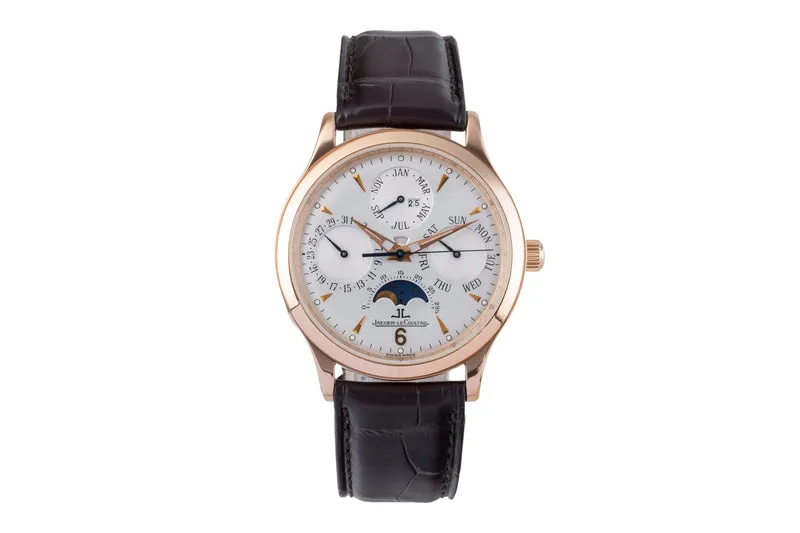 Jaeger LeCoultre Master Control 18 ct red gold automatic men's watch 140.2.80 [2505400]